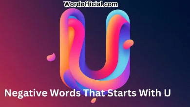 Negative Words That Starts With U