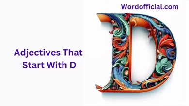 Adjectives That Start With D